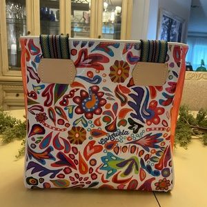 SOLD OUT!! Consuela White Swirly Classic Tote